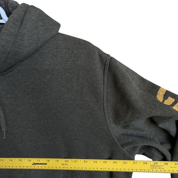 Carhartt Mens XL Original Fit Logo Speelout Hoodie Sweatshirt Skater Streetwear - Picture 6 of 11